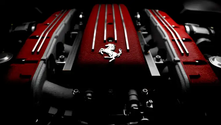ferrari v12 motor