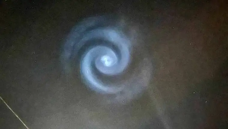 plavo svijetlo gorivo raketa