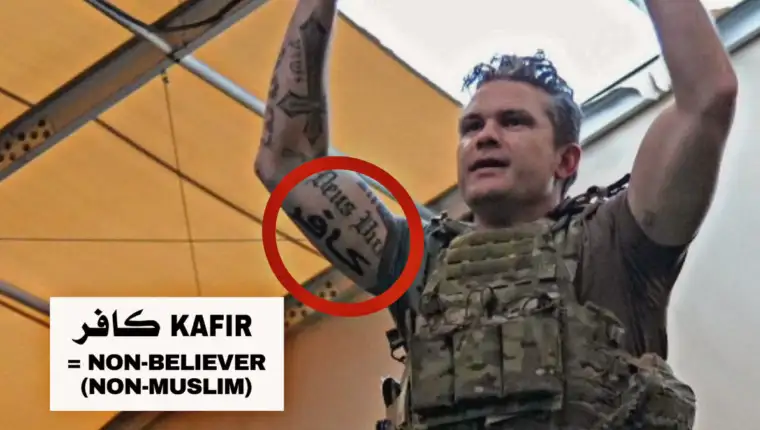 hegseth kafir