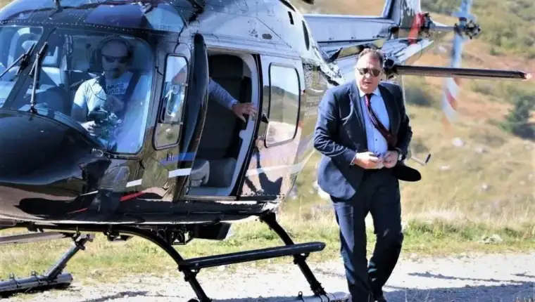 milorad dodik helikopter
