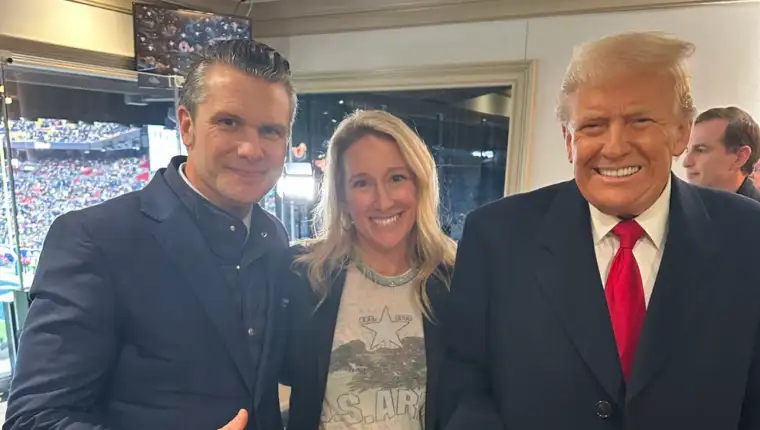 hegseth supruga trump