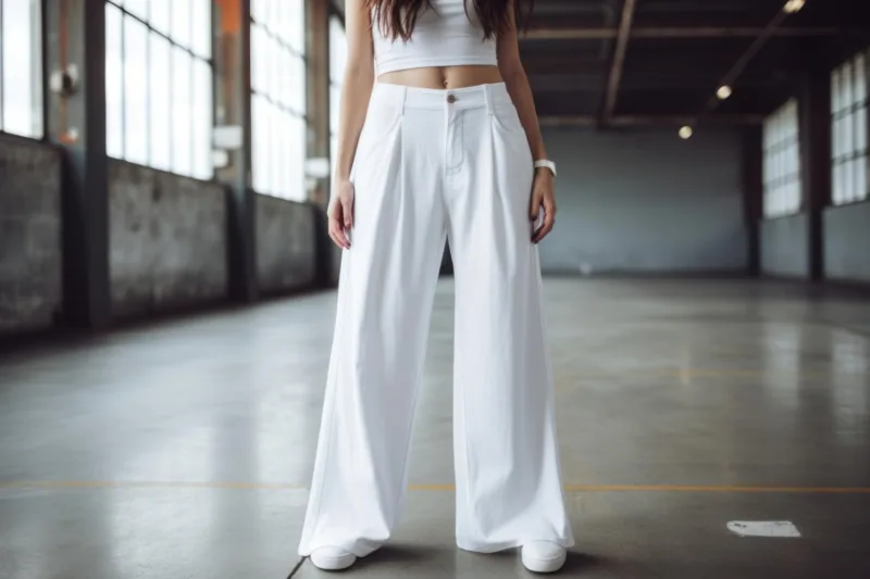 bijele pantalone