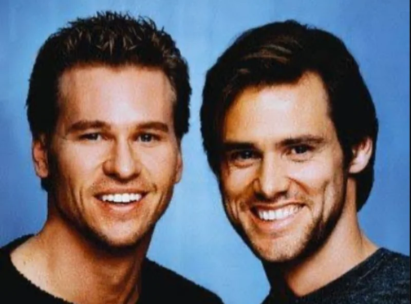 jim carrey i val kilmer
