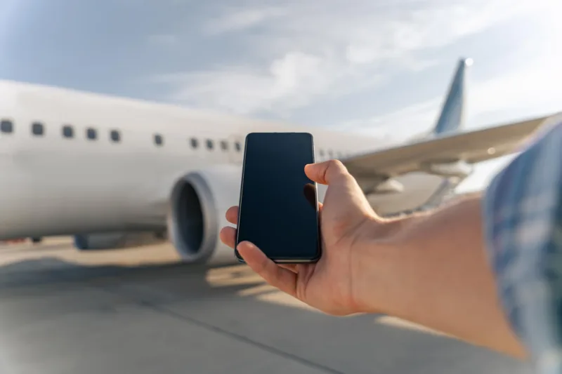 avionski mod na telefonu freepik