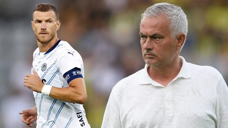 dzeko mourinho