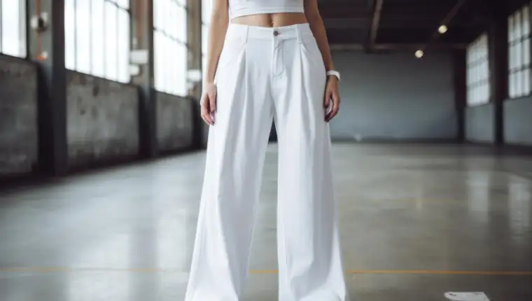 bijele pantalone