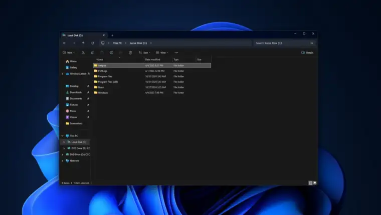 Windows-11-inetpub-folder