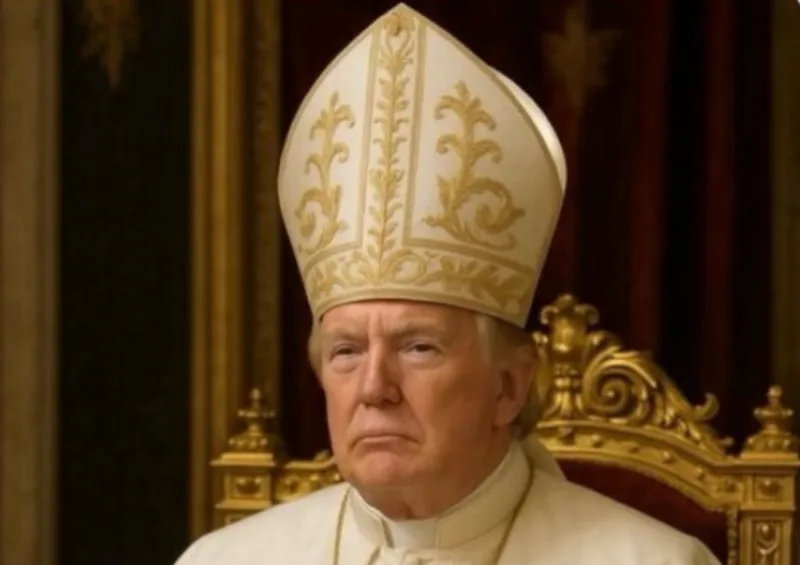 donald trump kao papa