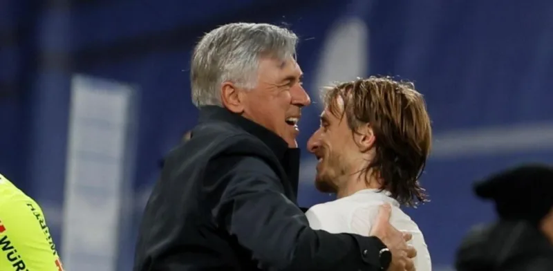 ancelotti i modrić