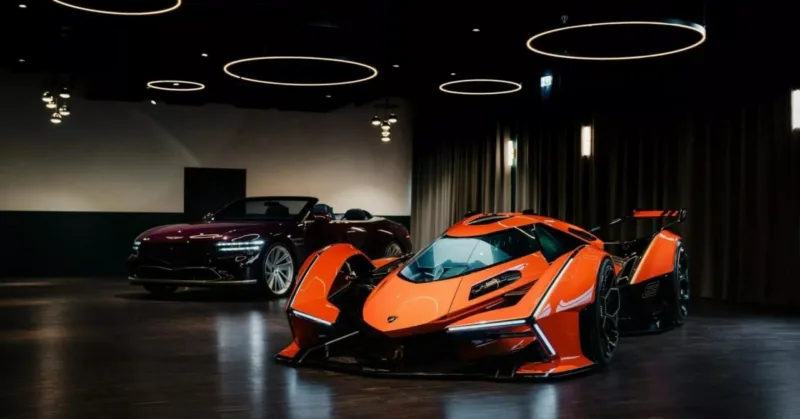 Lamborghini Vision GT Orange