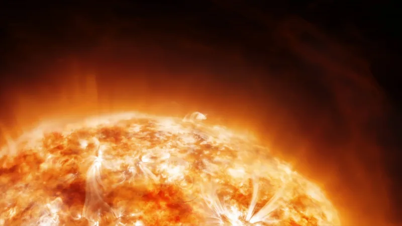 solarna baklja freepik