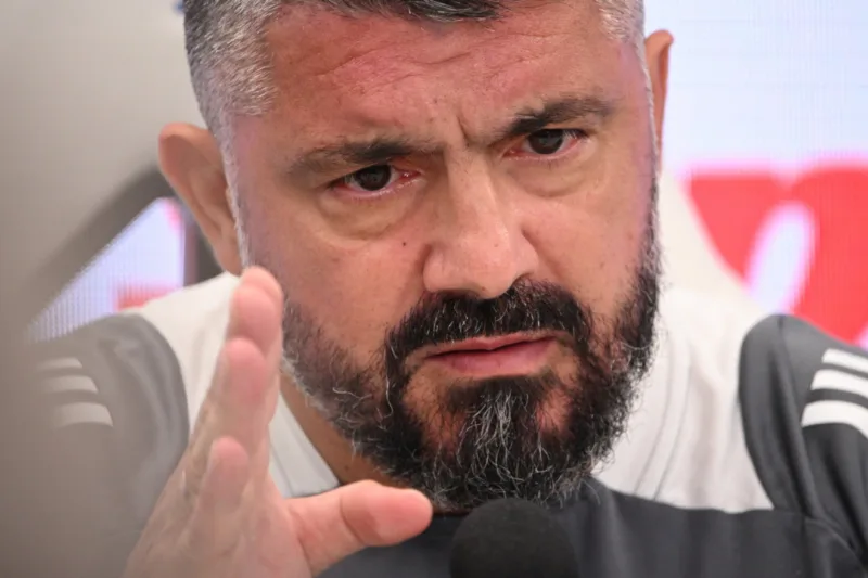 Split, 27.09.2024 - Nogomet: Konferencija za medije trenera Hajduka Gennara Gattusa