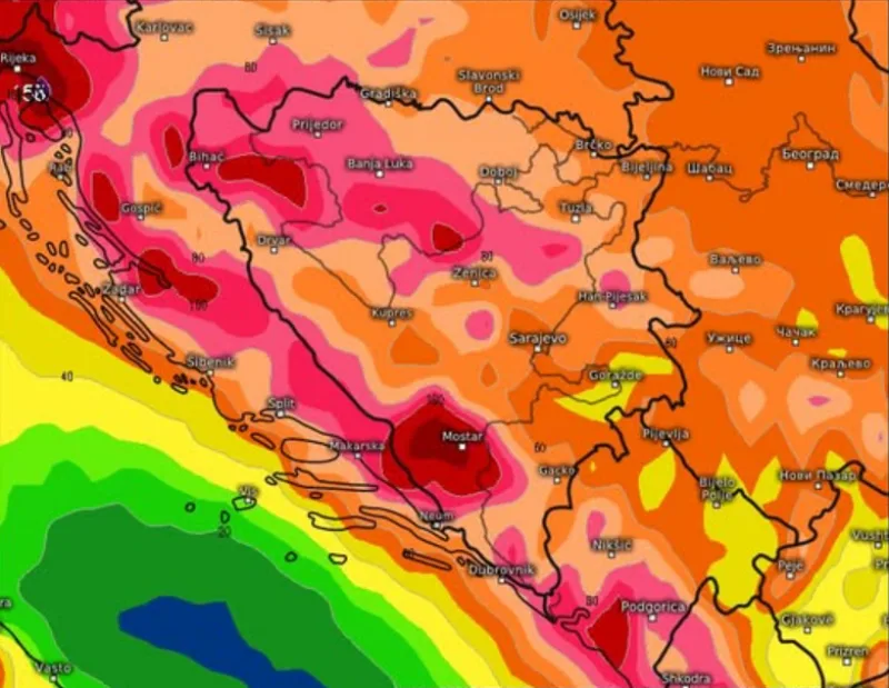 vremenska prognoza bhmeteo