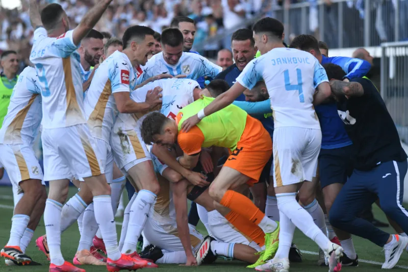 Rijeka, 25.05.2025 - Nogomet: Rijeka - Slaven Belupo, utakmica 36. kola SuperSport HNL-a