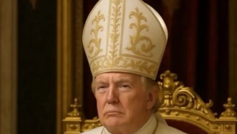donald trump kao papa