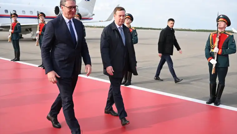 AA-20250508-37881341-37881334-PREDSJEDNIK_SRBIJE_ALEKSANDAR_VUCIC_U_MOSKVI