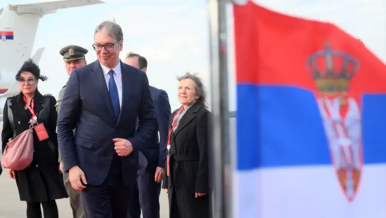AA-20250508-37881341-37881336-PREDSJEDNIK_SRBIJE_ALEKSANDAR_VUCIC_U_MOSKVI