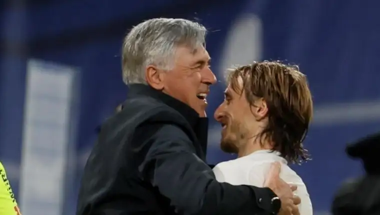 ancelotti i modrić