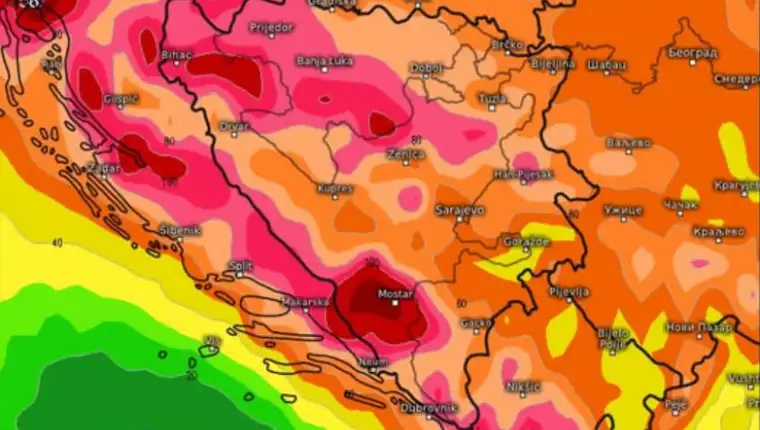 vremenska prognoza bhmeteo