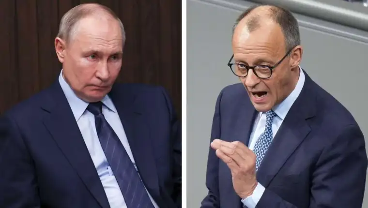 putin i merz