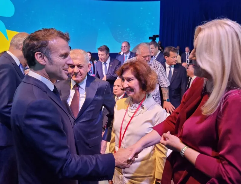 macron zeljka cvijanovic