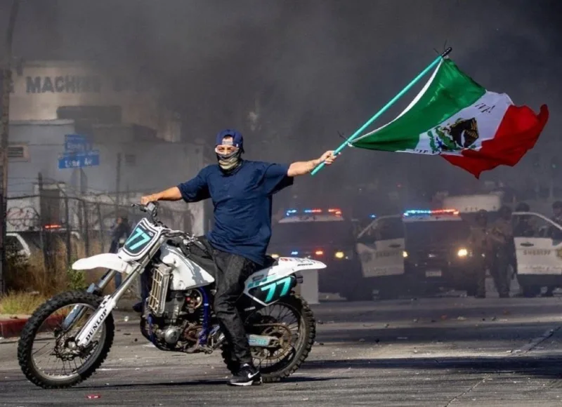 protesti LA