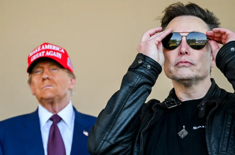 trump musk