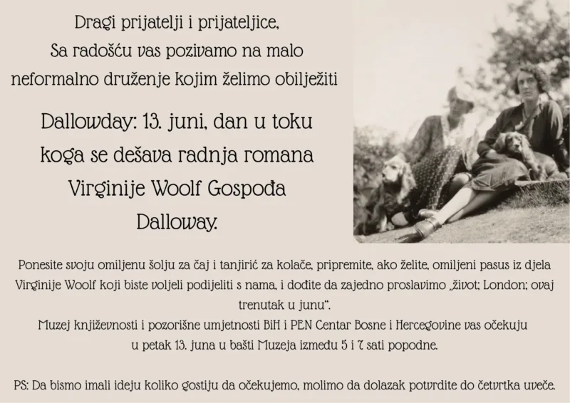Pozivnica Dallowday BHS