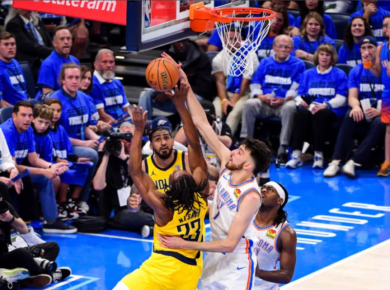 oklahoma indiana nba finale