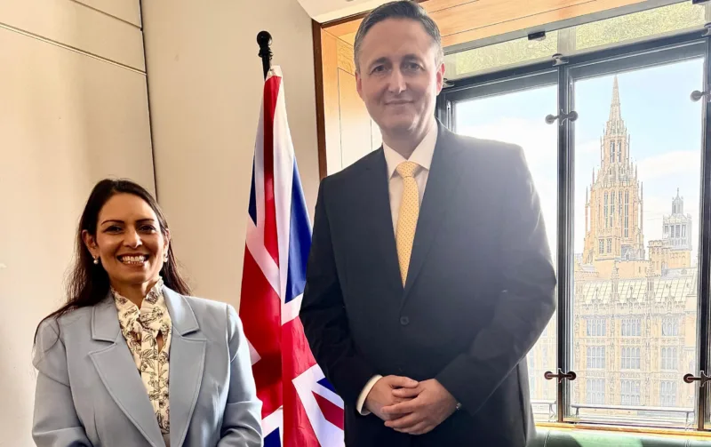 Priti Patel Denis Becirovic