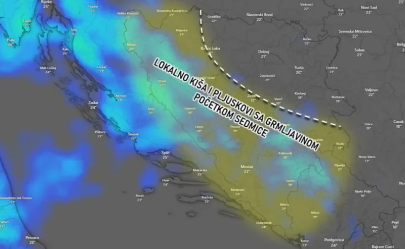 vremenska prognoza bhmeteo