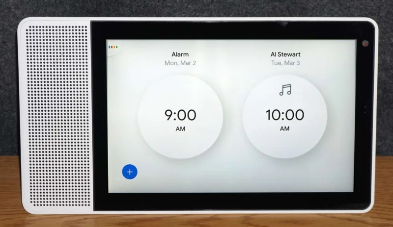 google home alarm