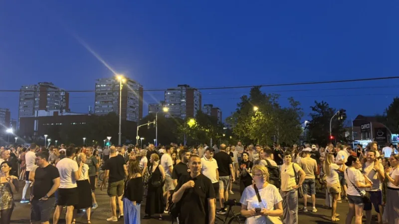 protesti srbija