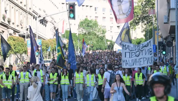 Studentski protest Decentralizacija Srbije