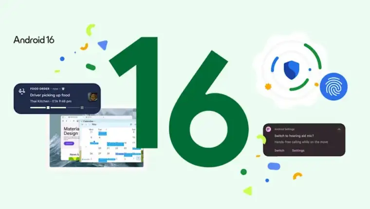 andoid 16