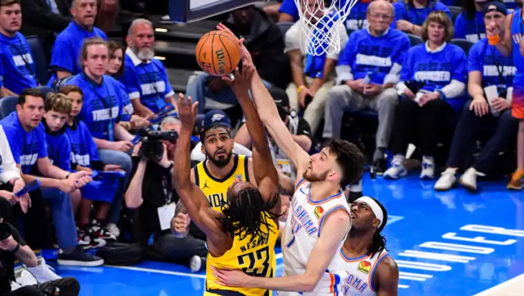 oklahoma indiana nba finale