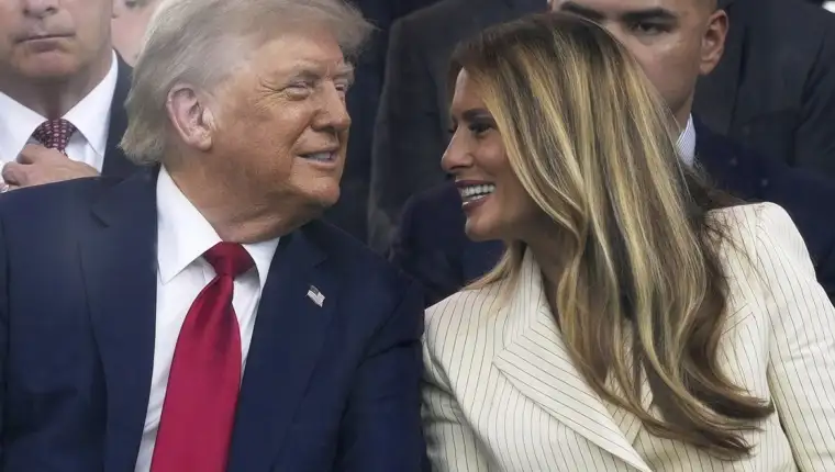 donald i melania trump