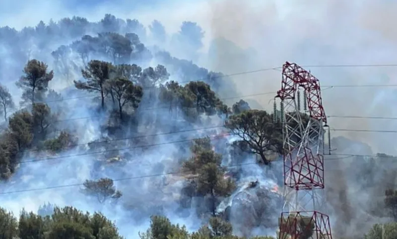 pozar marsej 1