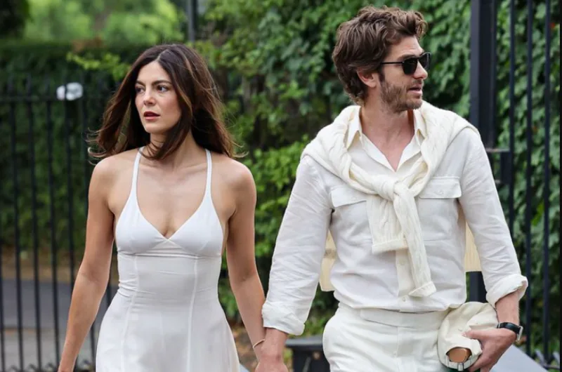 Andrew Garfield i Monica Barbaro