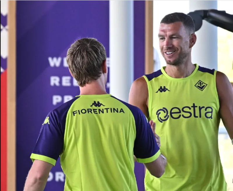 dzeko fiorentina 1