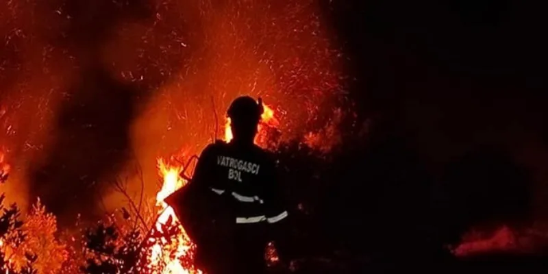 požar na braču