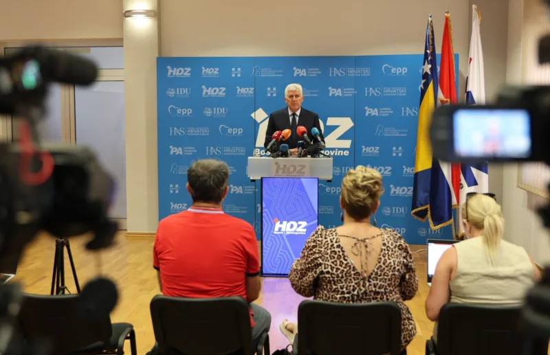 Čović: Izborni zakon trebaju promijeniti oni koji su najbrojniji narod u BiH