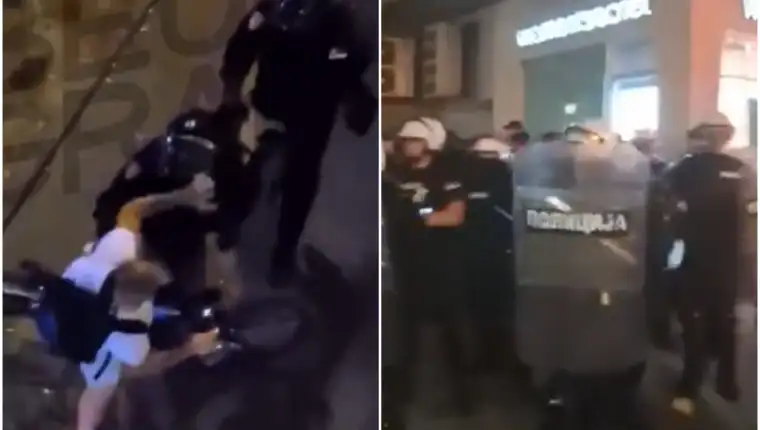 srbija policija studenti