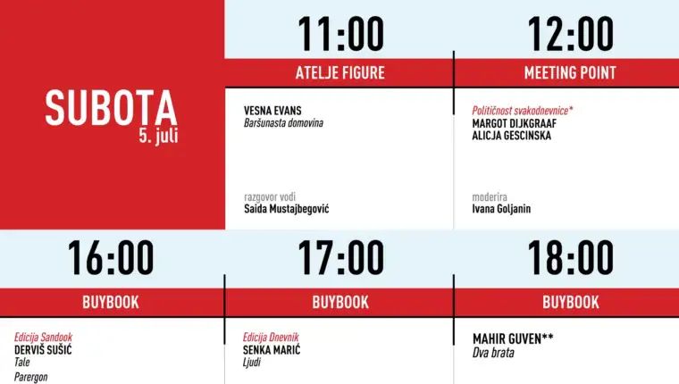 Bookstan Program_subota 5. juli