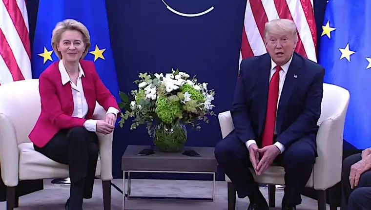 leyen trump