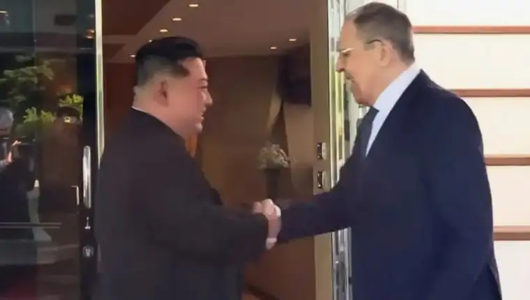 kim jong un i sergej lavrov