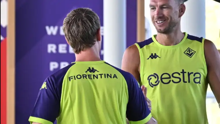 dzeko fiorentina 1