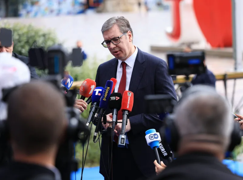 European Political Community (EPC) summit, in Tirana on, Albania on May 16, 2025.