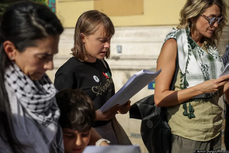 Sarajevo: Švedska klimatska aktivistica Greta Thunberg sudjelovala na prosvjedu u Sarajevu