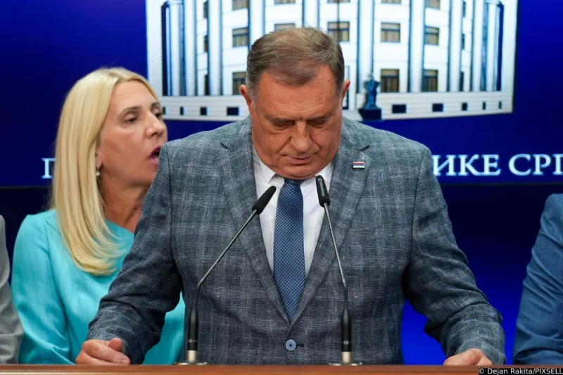 Banja Luka: Milorad Dodik održao konferenciju za medije nakon presude kojom je osuđen na godinu dana zatvora